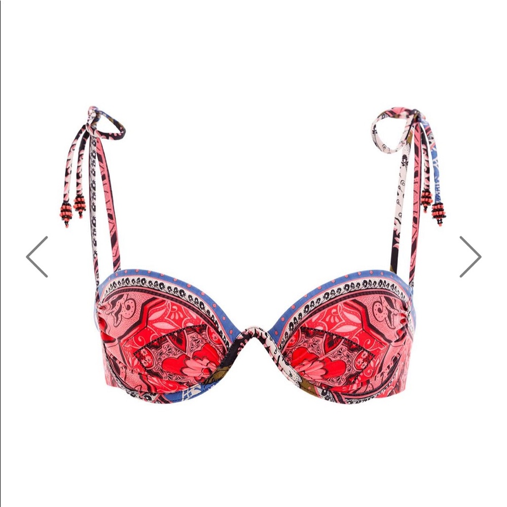 Agua bendita bathing suit top small